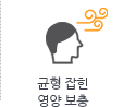 균형 잡힌 영양 보충