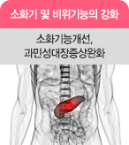 소화기 및 비위기능의 강화 소화기능개선, 과민성대장증상완화